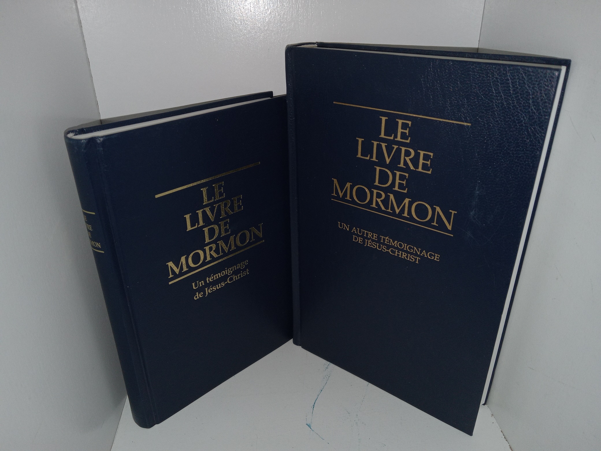 2 1998 Book of Mormons in French with Slightly Different Subtitles (1998)