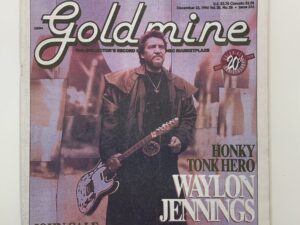 1994-Goldmine: Waylon Jennings December 23, 1994 Vol. 20 No. 26 Issue 376