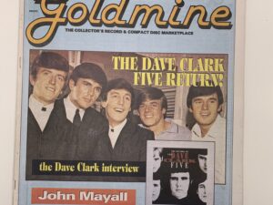 1993-Goldmine: The Dave Clark Interview September 3, 1993 Vol. 19 No. 18 Issue 342