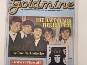 1993-Goldmine: The Dave Clark Interview September 3, 1993 Vol. 19 No. 18 Issue 342