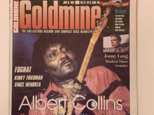 1998-Goldmine: Albert Collins – June 18, 1999 Vol. 25 No. 13 Issue 493