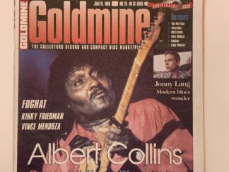 1998-Goldmine: Albert Collins – June 18, 1999 Vol. 25 No. 13 Issue 493