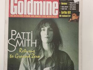 1998-Goldmine: Patti Smith – January 30, 1998 Vol. 24 No. 3 Issue 457