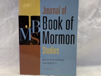 Volume 23 of Journal of Book of Mormon Studies - Brigham Young University - Paperback - 2014