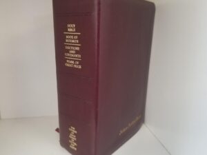 2018 — Quadruple Combination — Burgundy Leather / Indexed Page Edges