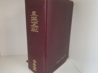 2018 --- Quadruple Combination --- Burgundy Leather / Indexed Page Edges