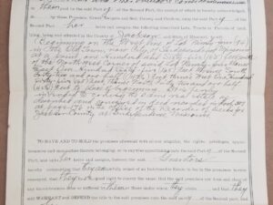 1918-1919 — General Warranty Deed — George and Lucy Brasfield & Cora Browning — Jackson, Missouri