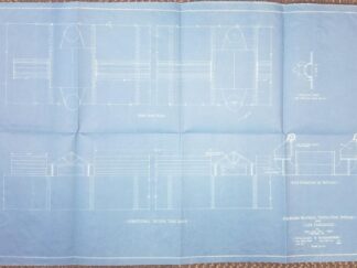 November 1941 — Large Diagram of the LDS Salt Lake Tabernacle — Prepared by H. B. — Includes Several Other Tabernacle Related Items