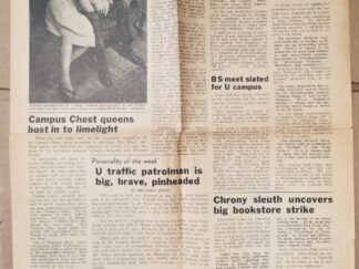 The Daily Utah Chronicle — Vol. 6 7/8, No. 0 — Zionville, April 1, 1948 — 4-Page Newspaper — Spoof Paper