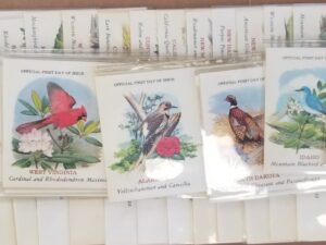 37 Official First Day of Issue Envelopes with Stamps — Birds