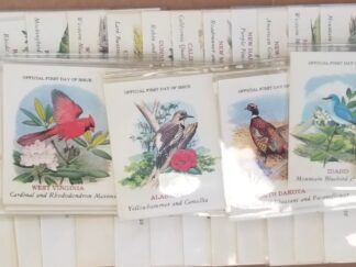 37 Official First Day of Issue Envelopes with Stamps — Birds