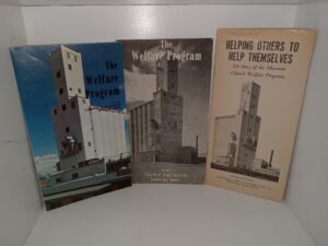 3 LDS Pamphlets on Welfare: The Welfare Program of the Church of Jesus Christ of Latter-day Saints (Newer) / The Welfare Program of the Church of Jesus Christ of Latter-day Saints (Older) / Helping Others to Help Themselves: The Story of the Mormon Church Welfare Program