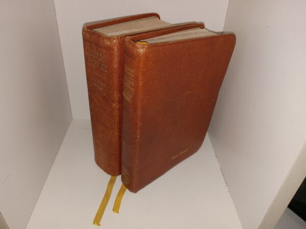LDS, Brown Leather, Holy Bible and Triple Combination (1979, 1981)