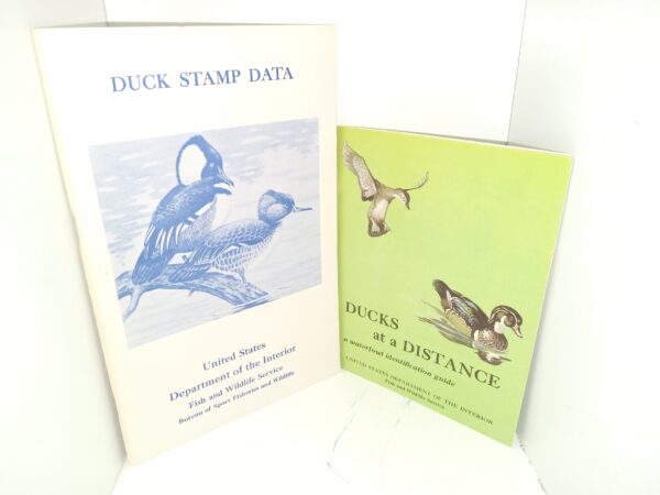 2 Booklets on Ducks: Duck Stamp Data: Circular 111 / Ducks at a Distance: A Waterfowl Identification Guide (See Details)