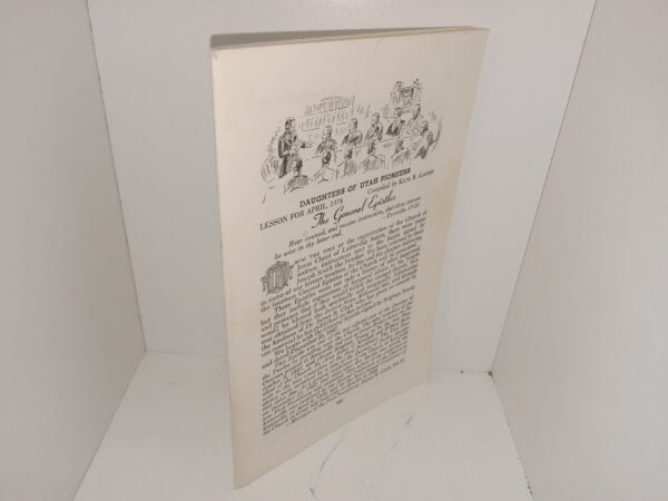 Daughters of Utah Pioneers Lesson for April, 1974: The General Epistles (1974) ~ Compiled by Kate B. Carter
