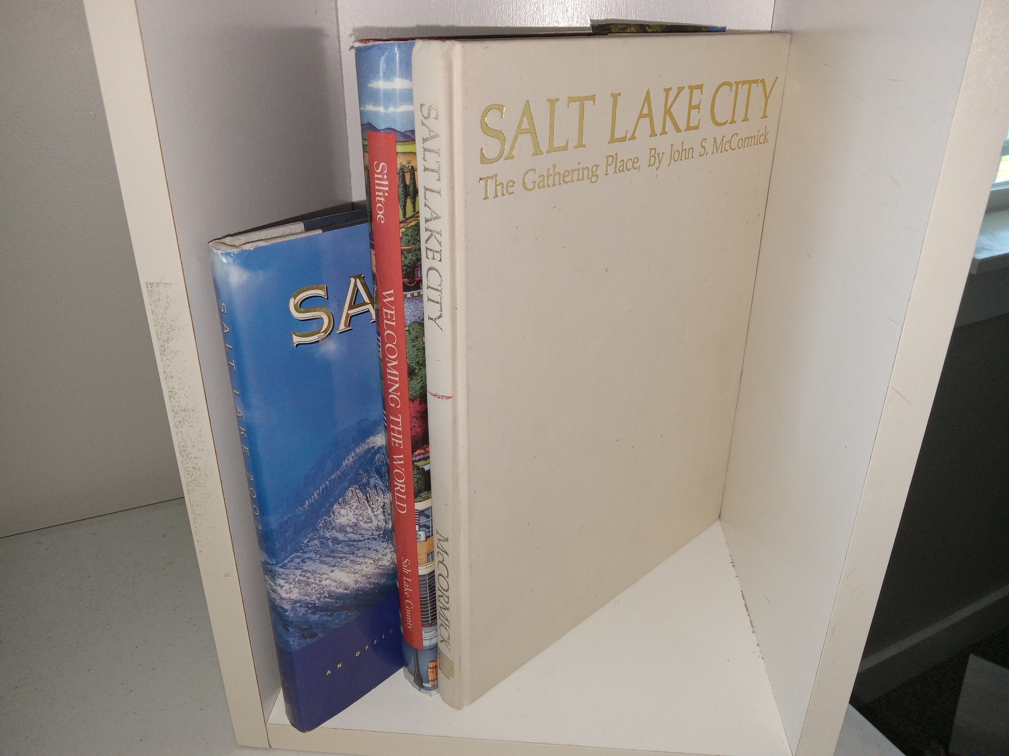 3 Books on Utah: Salt Lake 2002 / Welcoming the World: The History of Salt Lake County / Salt Lake City: The Gathering Place (See Details)