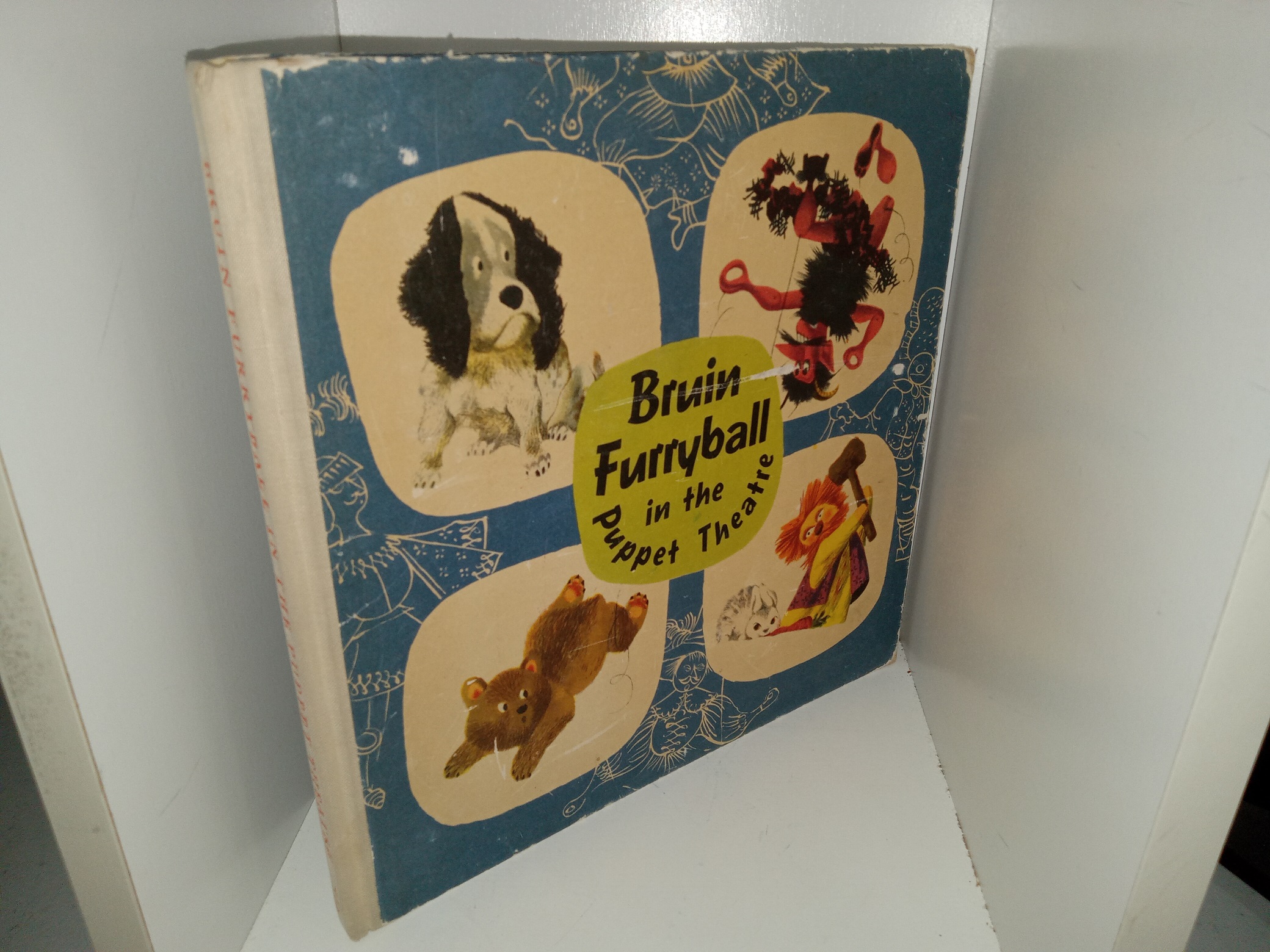 Bruin Furryball in the Puppet Theatre (1950) ~ Unknown Author