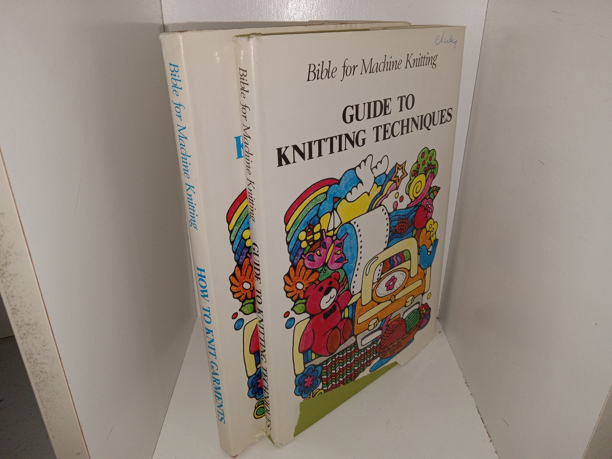 2 Bible for Machine Knitting Books: How to Knit Garments / Guide to Knitting Techniques (See Details)