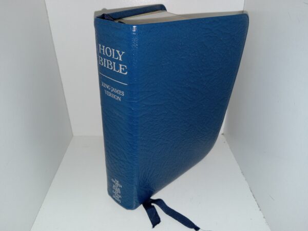 LDS, Blue Leather, Holy Bible (1988)