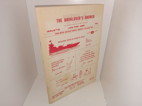 The Booklover’s Answer: The Bimonthly Magazine for Book Collectors: Issue #16, Jan-Feb 1966 (1966)