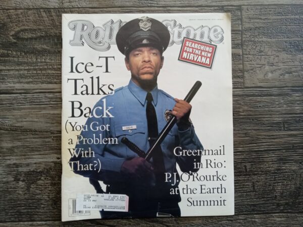 Rollingstone: Issue 637, August, 20, 1992 (Featuring Ice-T, P.J. O’Rourke) (Magazine) (1992)