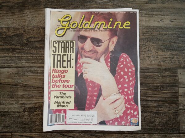 Goldmine: The Collectors Record and Compact Disc Marketplace: Vol. 18, No. 12, June 12, 1992 (Featuring Ringo Starr) (Newspaper) (1992)