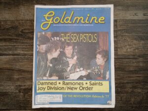 Goldmine: The Collectors Record and Compact Disc Marketplace: Vol. 18, No. 3, Issue 301, February 7, 1992 (Featuring The Sex Pistols, Damned, Ramones, saints, Joy Division/New Order) (Newspaper) (1992)
