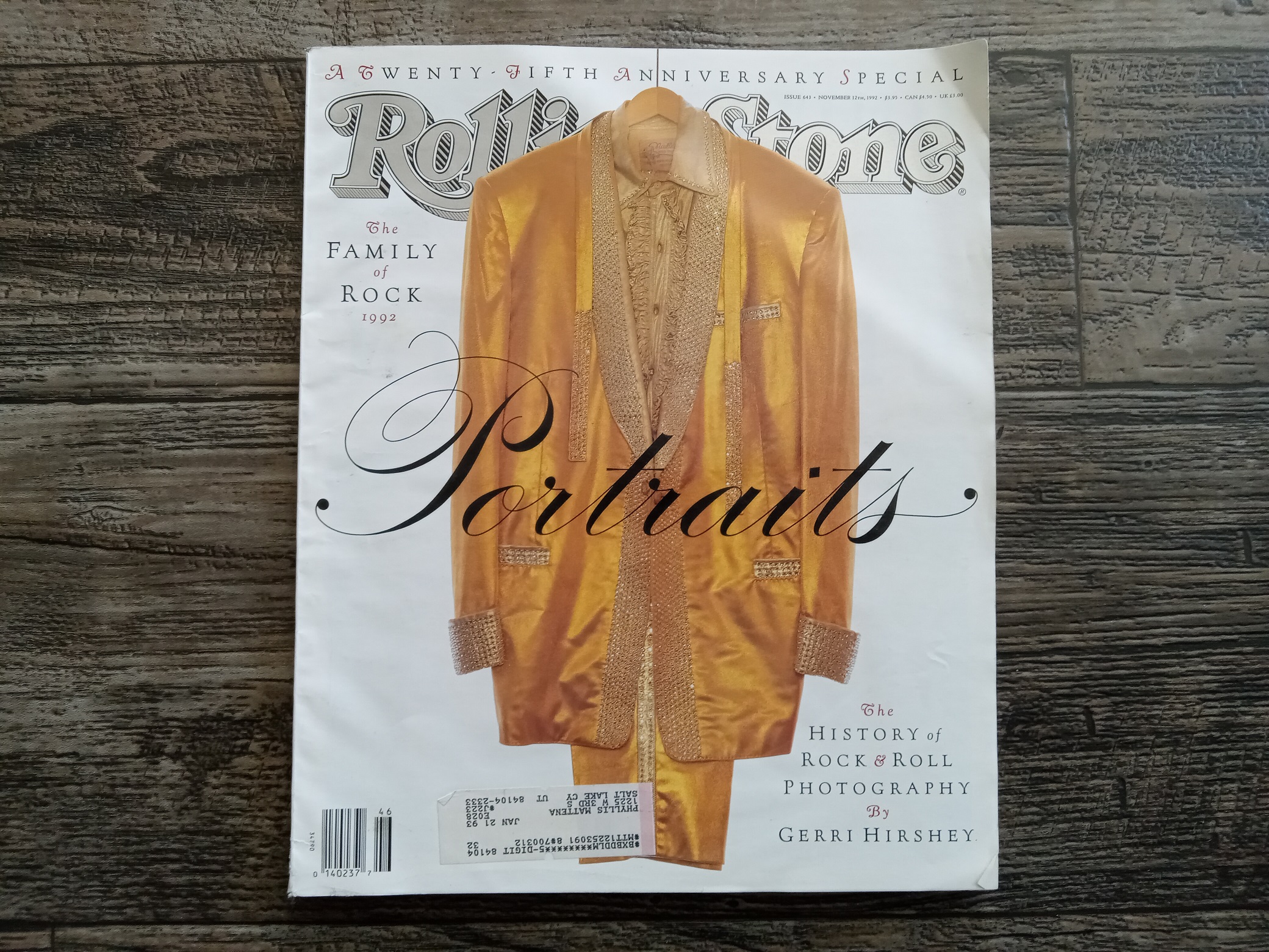 Rolling Stone: Issue 643, Nov. 12, 1992 (Magazine) (1992)