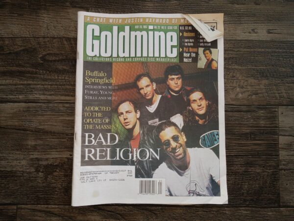 Goldmine: The Collectors Record and Compact Disc marketplace: Vol. 23, No. 11, Issue 439, May 23, 1997 (Featuring Bad Religion) (Newspaper) (1997)