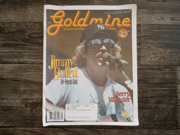 Goldmine: The Collectors Record and Compact Disc marketplace: Vol. 20, No. 3, February 4, 1994 (Featuring Jimmy Buffett) (Newspaper) (1994)