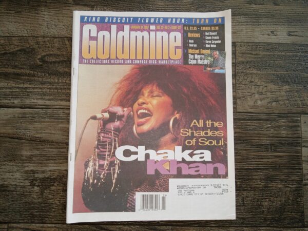 Goldmine: The Collectors Record and Compact Disc marketplace: Vol. 23, No. 3, Issue 431, January 31, 1997 (Featuring Chaka Khan) (Newspaper) (1997)
