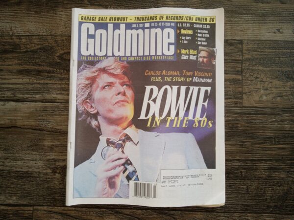 Goldmine: The Collectors Record and Compact Disc marketplace: Vol. 23, No. 12, Issue 440, June 6, 1997 (Featuring David Bowie) (Newspaper) (1997)