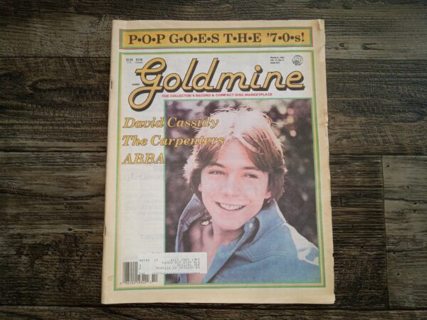 Goldmine: The Collectors Record and Compact Disc marketplace: Vol. 17, No. 5, Issue 277, March 8, 1991 (Featuring David Cassidy, The Carpenters, Abba) (Newspaper) (1991)
