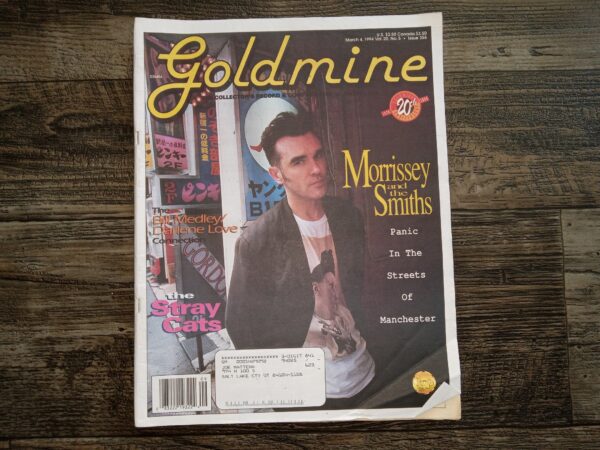 Goldmine: The Collectors Record and Compact Disc marketplace: Vol. 20, No. 5, Issue 355, March 4, 1994 (Featuring Morrissey and The Smiths) (Newspaper) (1994)