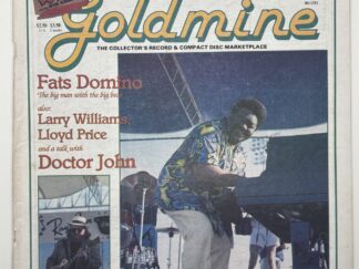 1991-Goldmine: Fats Domino – May 17, 1991 Vol. 17 No. 10 Issue 282