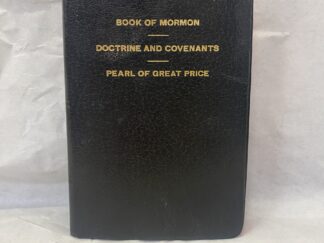 Book of Mormon, Doctrine and Covenants, and Pearl of Great Price - Leather bound - 1978