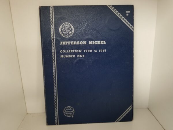 Jefferson Nickel Collection 1938 to 1961 – Number One — Book with 40 Nickels Inside