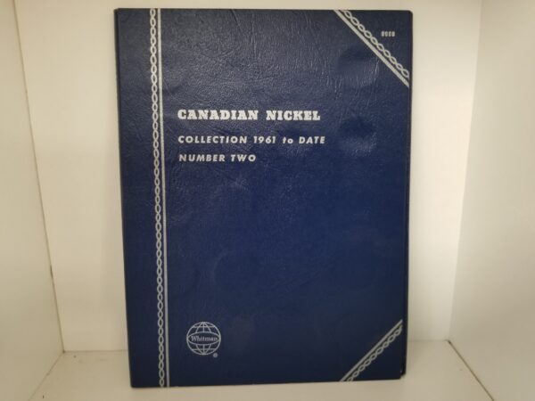 Canadian Nickel Collection 1961 to Date – Number Two — Book with 13 Nickels Inside