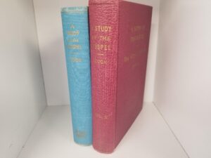 2 Volume Set:  A Study of the Gospel — Volumes 1 & 2 — Alonzo Lake Cook — Hardcover