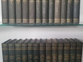 The Works of Bret Harte --- Partial Set --- Volumes 1-21 & Volume 25 --- Green Cloth Hardcover Set