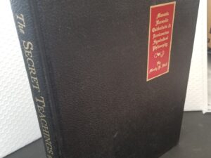 1972 — The Secret Teachings of All Ages – An Encyclopedic Outline of Masonic, Hermetic, Qabbalistic and Rosicrucian Symbolical Philosophy… Many P. Hall — 18th Edition Reduced Facsimile of the First Edition — Large Size Hardcover