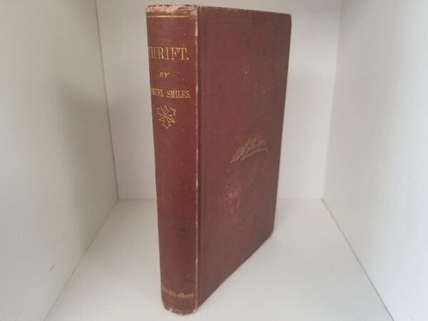 1878 -- Thrift -- By Samuel Smiles --- Owned by LDS Apostle, Abraham H. Cannon