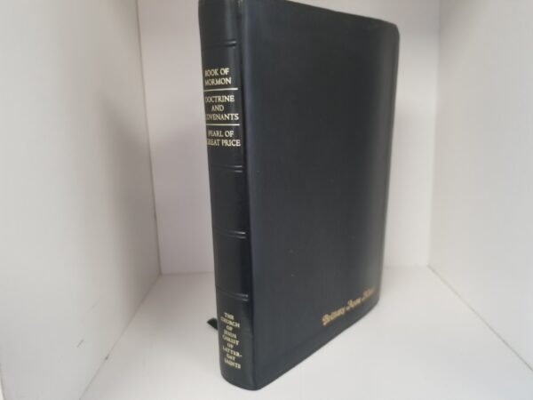2018 — Triple Combination — Black Bendable Leather Binding