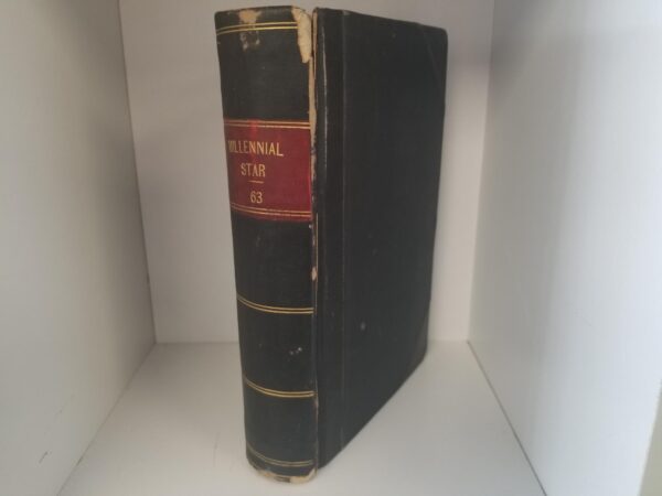 1901 — Millennial Star, Vol. 63 — Hardcover (missing some pages)