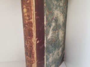 1846 — Millennial Star — Volumes 7 & 8 — 3/4 Leather Binding