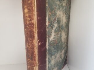 1846 --- Millennial Star --- Volumes 7 & 8 --- 3/4 Leather Binding