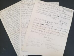 1952 — Letter with Pres. J. Reuben Clark’s Name on It — 6 Pages