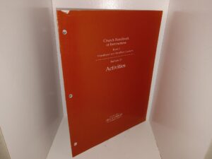 Church Handbook of Instructions: Book 2, Priesthood and Auxiliary Leaders: Section 10, Activities (1998)