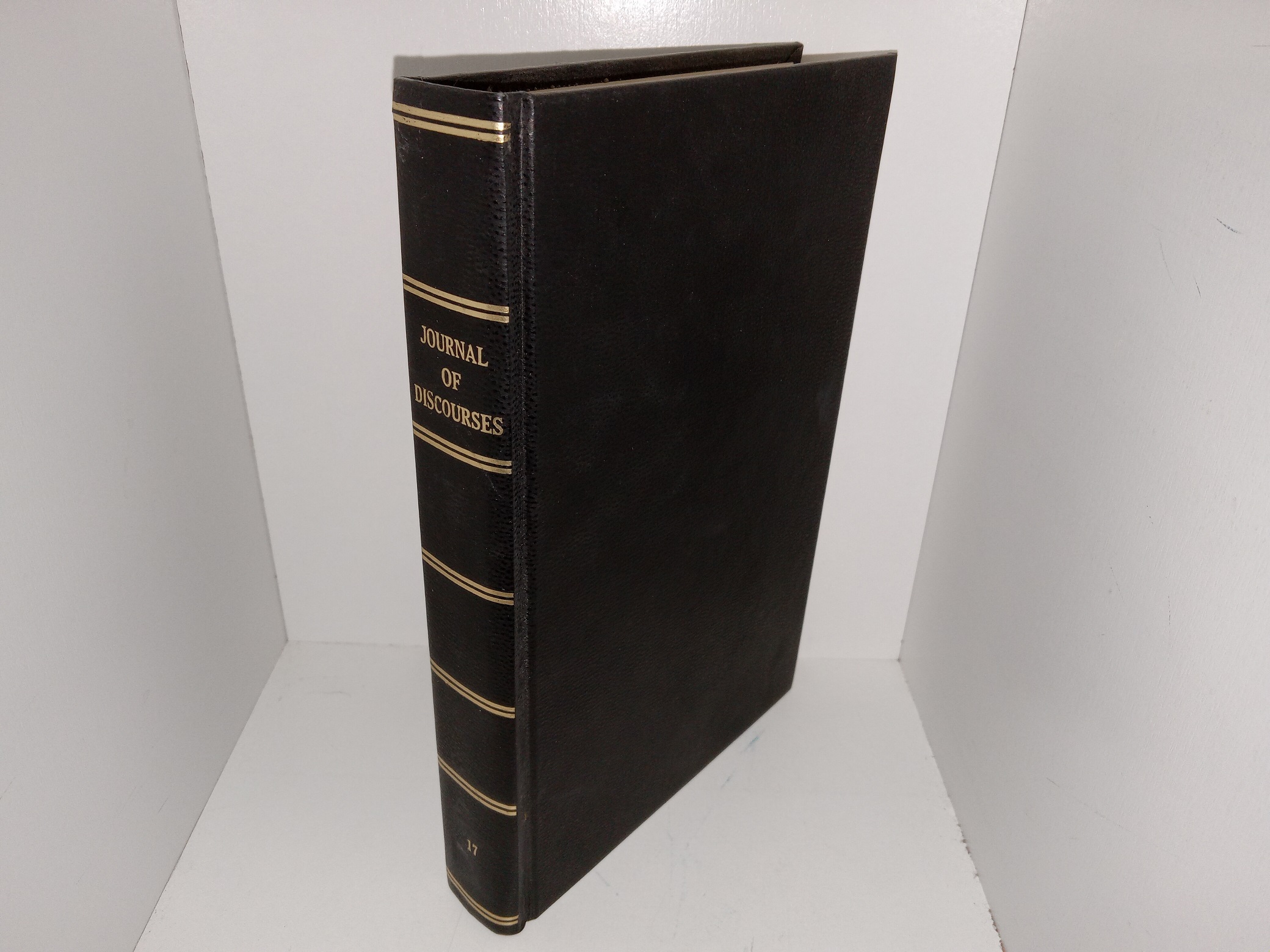 Journal of Discourses: Vol. 17 (1966 Reprint) ~ Reported by David W. Evans