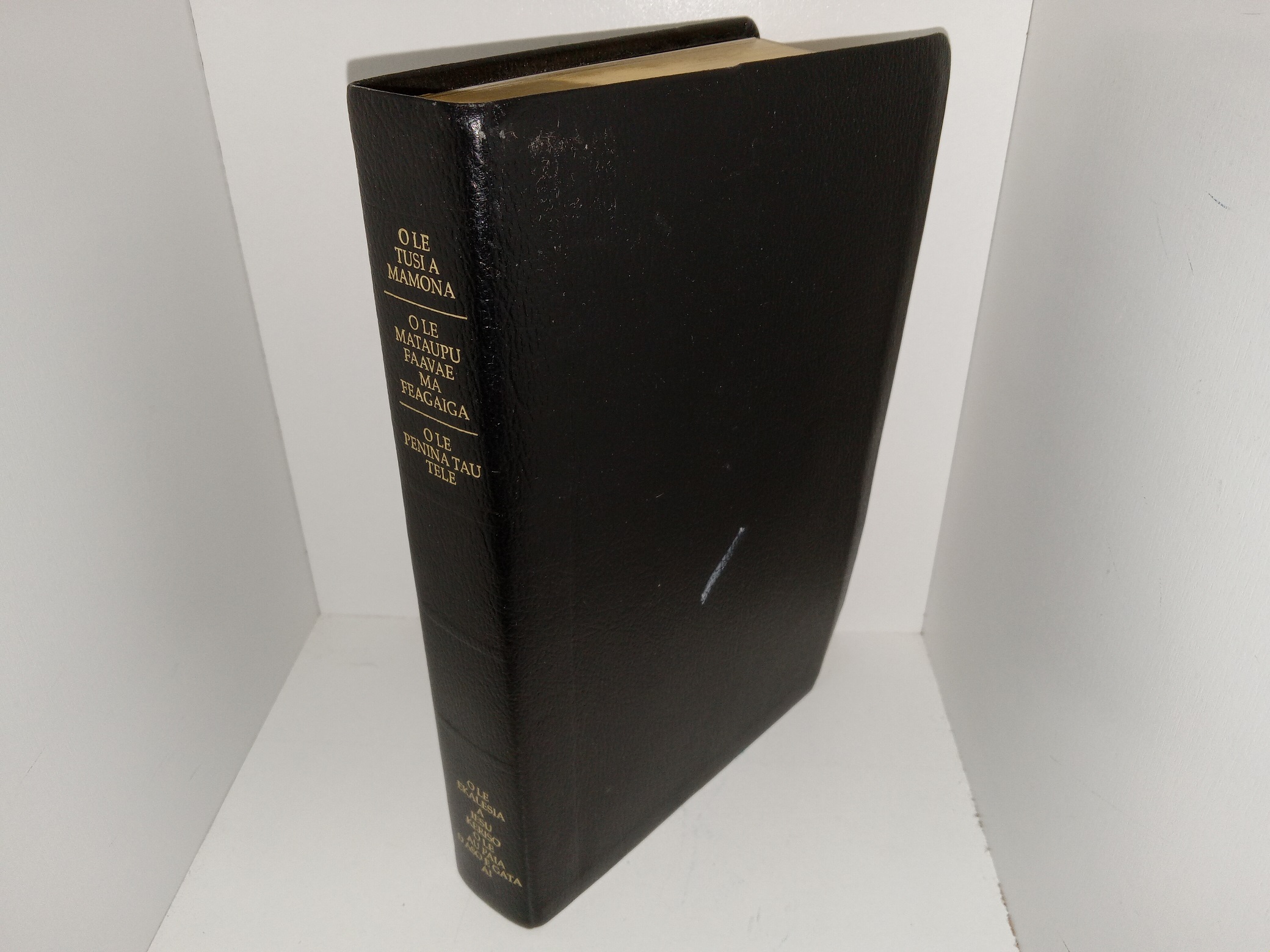 LDS, Black Vinyl, Samoan Triple Combination (2017)